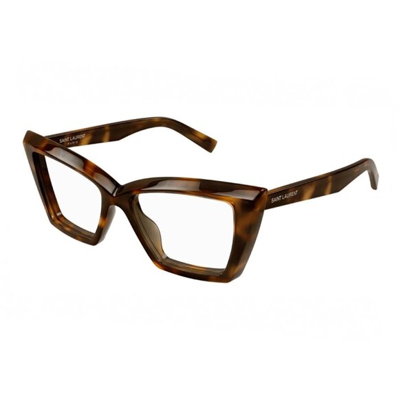 NEW SAINT LAURENT EYEGLASSES SL657OPT 002 HAVANA WOMEN EYEWEAR SL 657 OPT 002